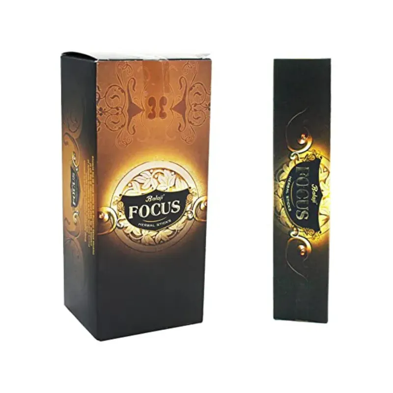 INCIENSO (BALAJI) FOCUS Caja 12 uds (SÓLO SE VENDE POR CAJA)