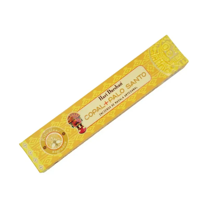 INCIENSO COPAL-PALO SANTO 15GR Caja 12 unidades. SOLO SE VENDE POR CAJA