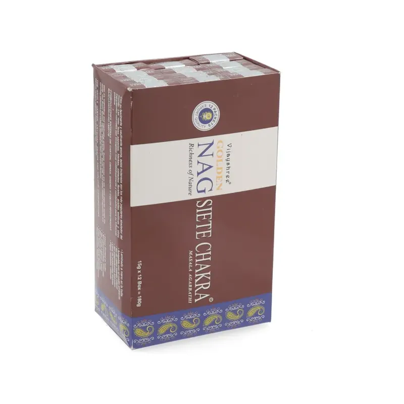 INCIENSO (GOLDEN NAG) 7 HIERBAS Caja 12 uds (SÓLO SE VENDE POR CAJA)