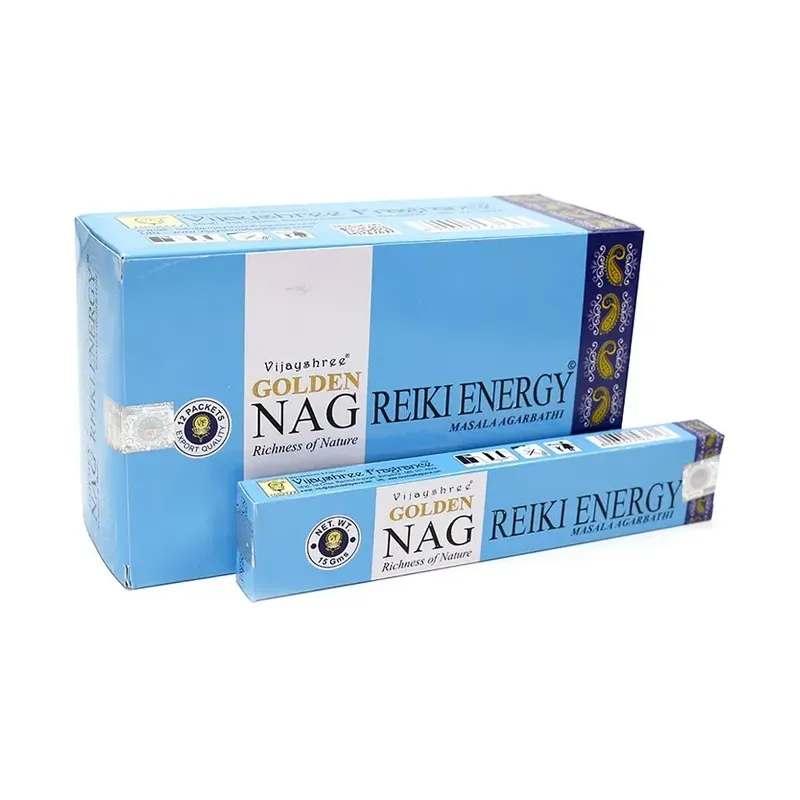 INCIENSO (GOLDEN NAG) REIKI ENERGY Caja 12 uds (SÓLO SE VENDE POR CAJA)