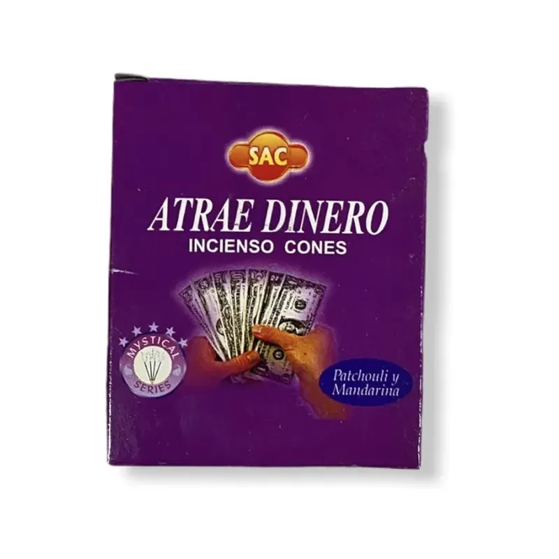 INCIENSO (SAC) CONOS MONEY DRAWING CAJA 6U