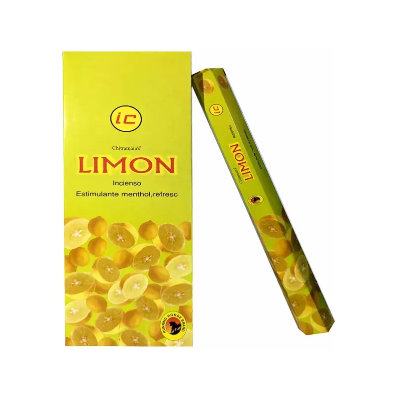 INCIENSO (SAC) LIMON CAJA 6U Caja 6 unidades. SOLO SE VENDE POR CAJA