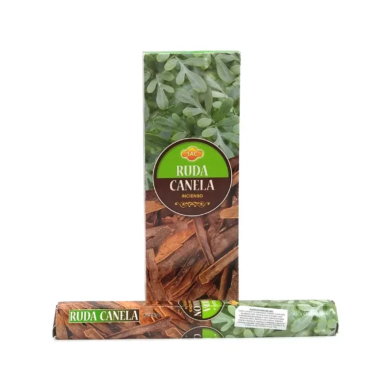 INCIENSO (SAC) RUDA CANELA Caja 6 uds (SÓLO SE VENDE POR CAJA)