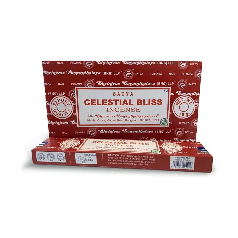 INCIENSO (SATYA) CELESTIAL BLISS CAJA 12U