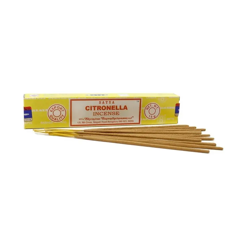 INCIENSO (SATYA) CITRONELLA CAJA 12U