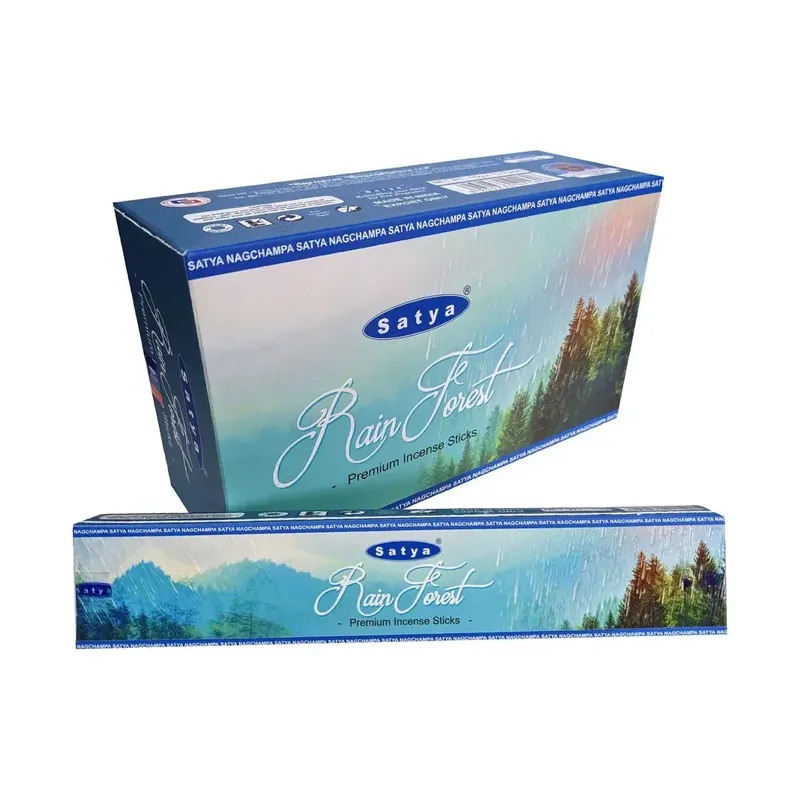 INCIENSO (SATYA) INDIAN RAIN FOREST CAJA 12U