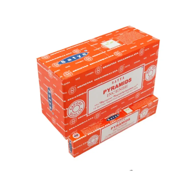 INCIENSO (SATYA) PYRAMIDS CAJA 12U