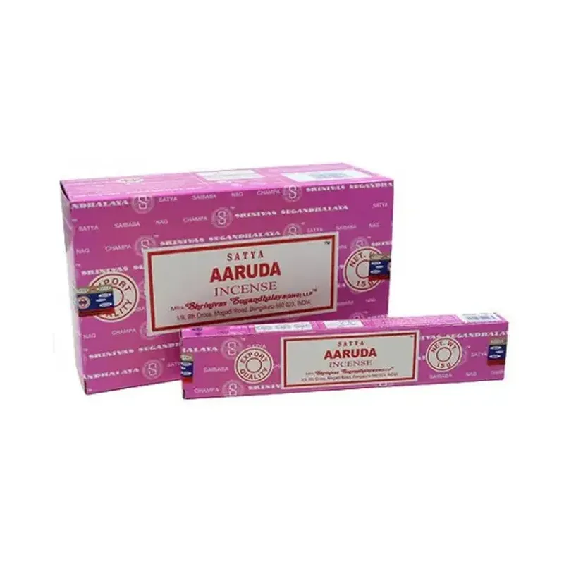 INCIENSO (SATYA) RUDA 15G CAJA 12U Caja 12 unidades. SOLO SE VENDE POR CAJA