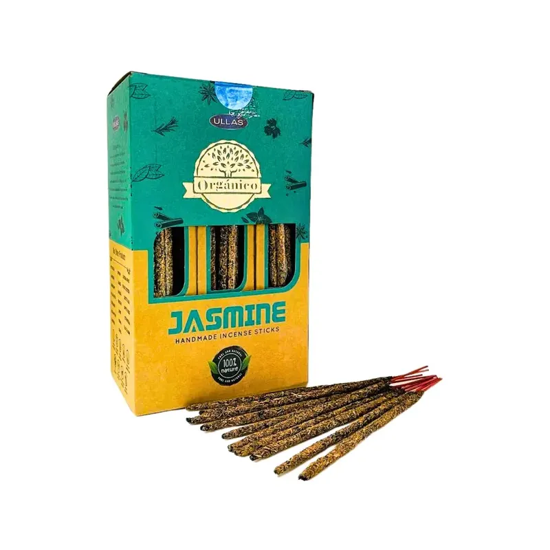 INCIENSO (ULLAS) ORGANIC ALPS ROCK JASMINE 25G CAJ