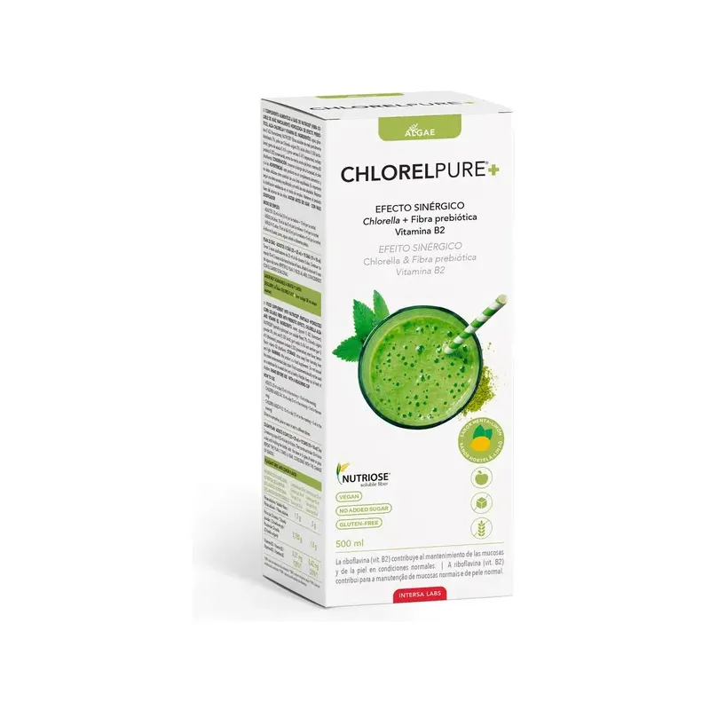 CHLORELPURE+ · JARABE DETOX