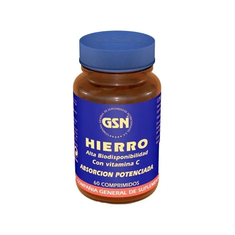 HIERRO  (60 COMPRIMIDOS)