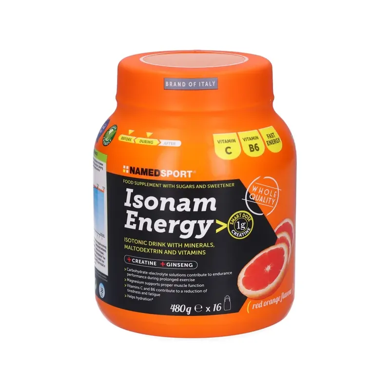 ISO ENERGY 480 GRS. (NARANJA)