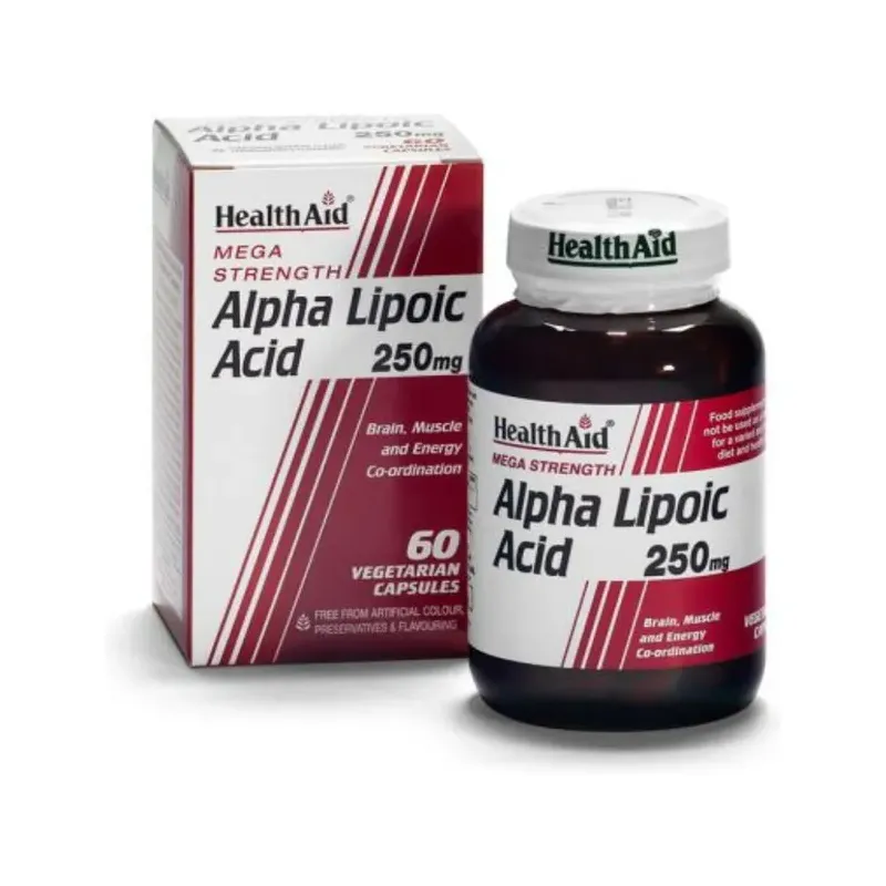 ÁCIDO ALFA LIPOICO 250 MG 60 VCÁPS