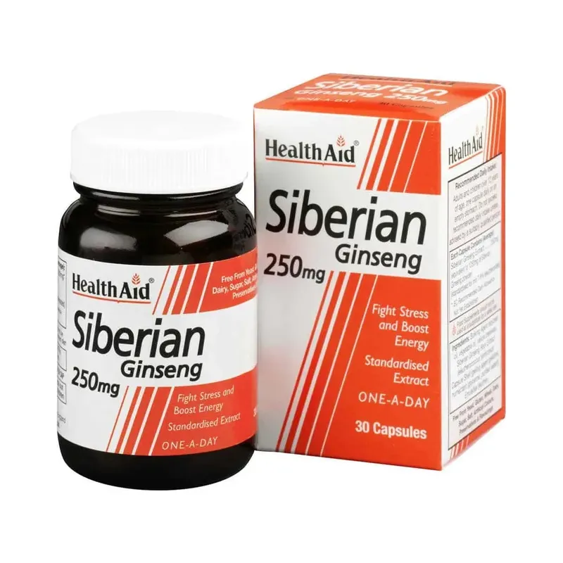 ELEUTEROCOCO 250 MG 30 CÁPS (ELEUTHEROCOCCUS SENTICOSUS)
SIBERAN GINSENG