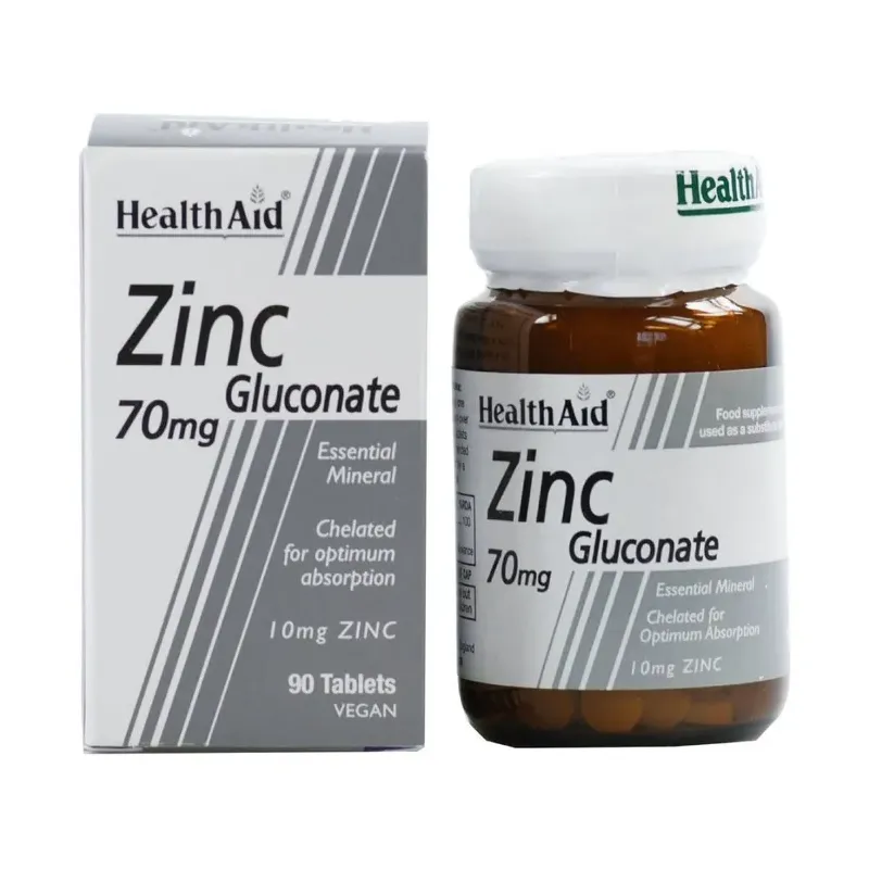 GLUCONATO DE ZINC 70 MG 90 COMP