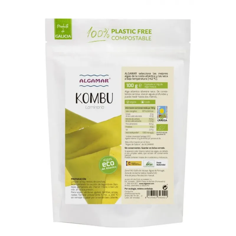 ALGA KOMBU 100 G -  BIO