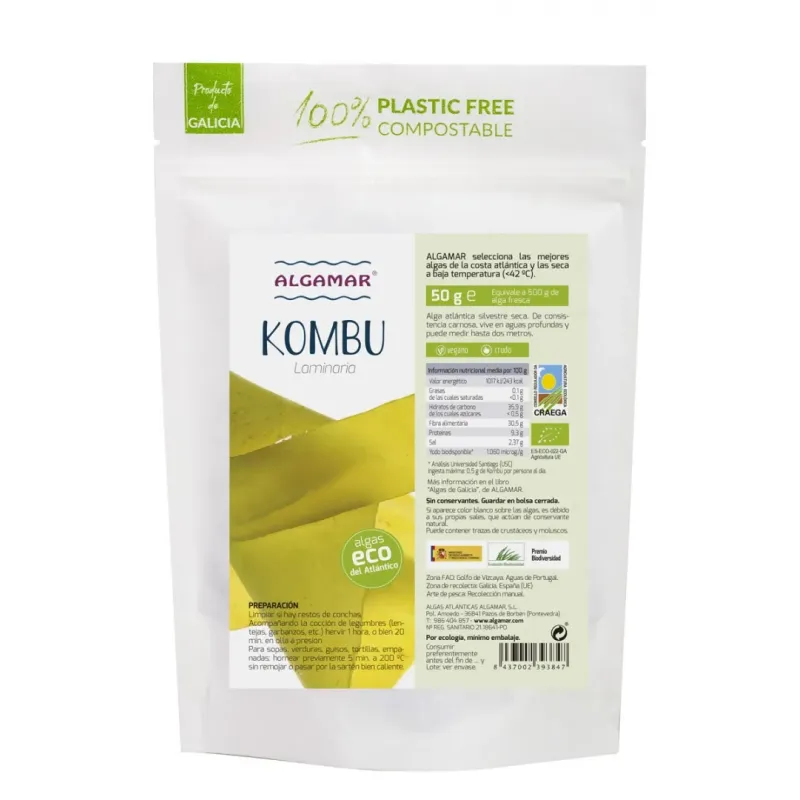 ALGA KOMBU 50 G -  BIO