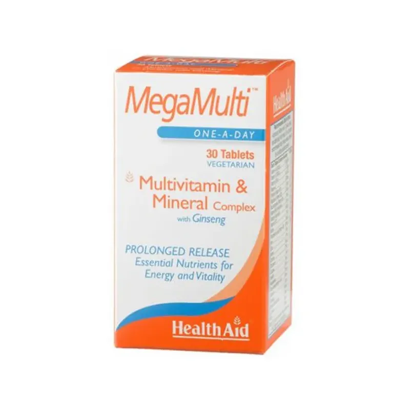 MEGAMULTI™ CON GINSENG 30 COMP