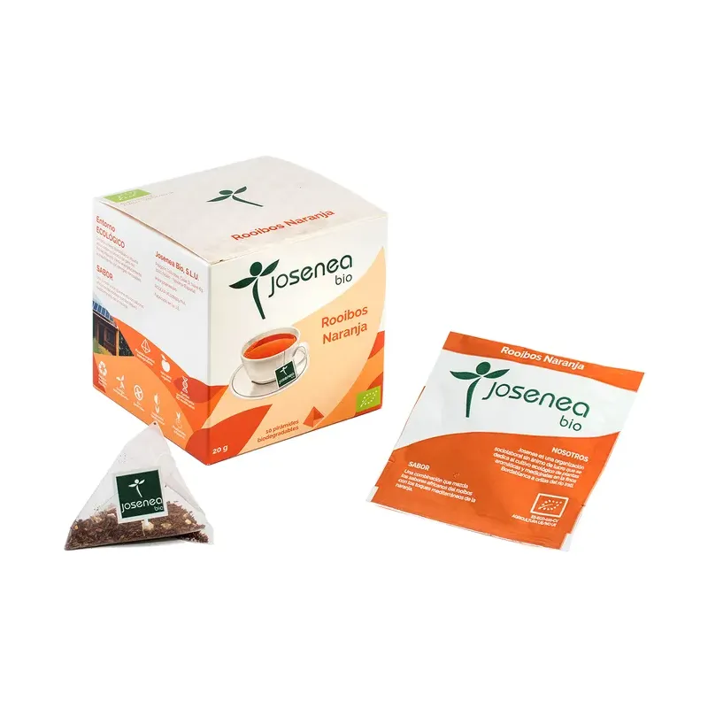 ROOIBOS-NARANJA BIO BOLSA KRAFT GRANEL 50 GR.