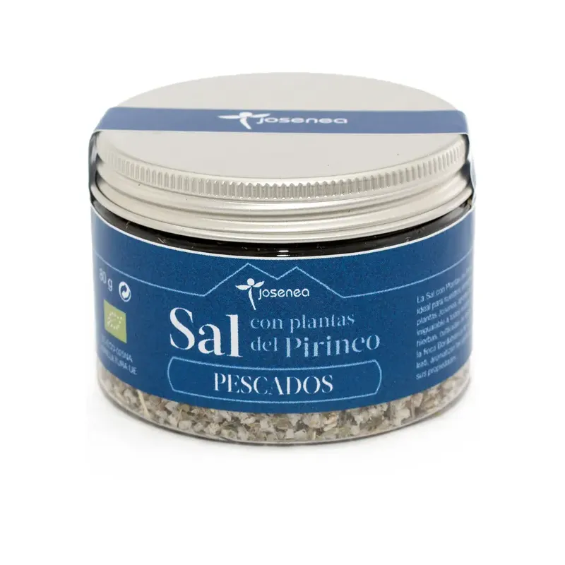 TARRO SAL CON PLANTAS PESCADOS BIO TARRO 80 GR.