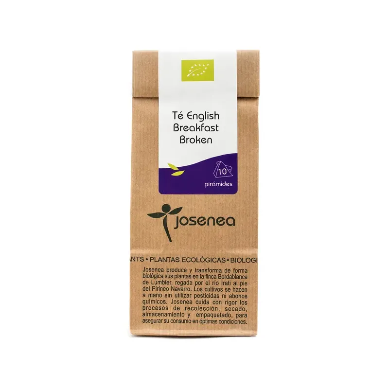 TÉ ENGLISH BREAKFAST BROKEN BIO BOLSA KRAFT 10 PIR