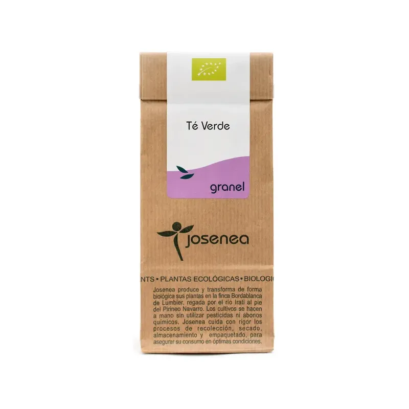 TÉ VERDE BIO BOLSA KRAFT GRANEL 50 GR.