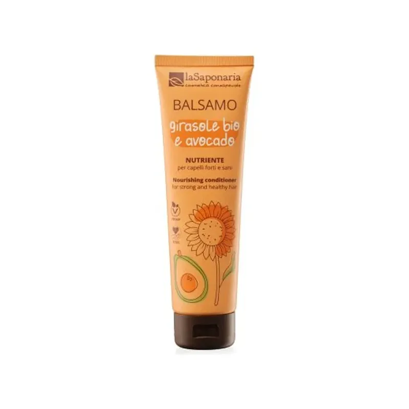 BALSAMO ACONDICIONADOR NUTRITIVO 150 ML GIRASOL ORGANICO Y AGUACATE