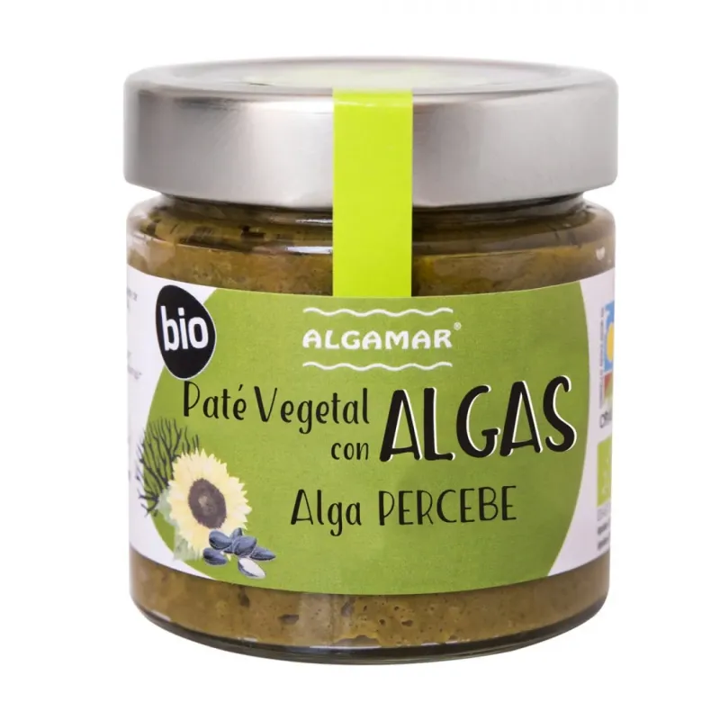 Paté Vegetal con Alga Percebe 180 g BIO