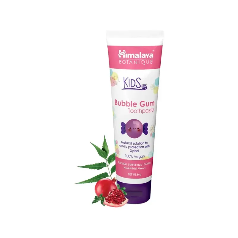 DENTÍFRICO INFANTIL BOTANIQUE CHICLE  80 GR.