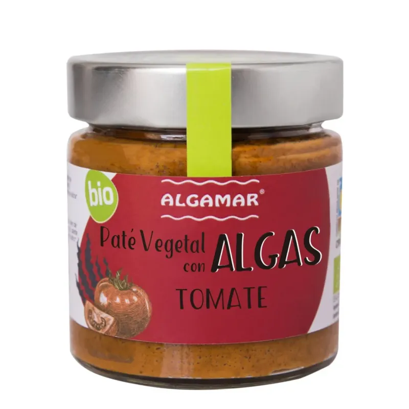 Paté Vegetal con Algas y Tomate 180 g BIO