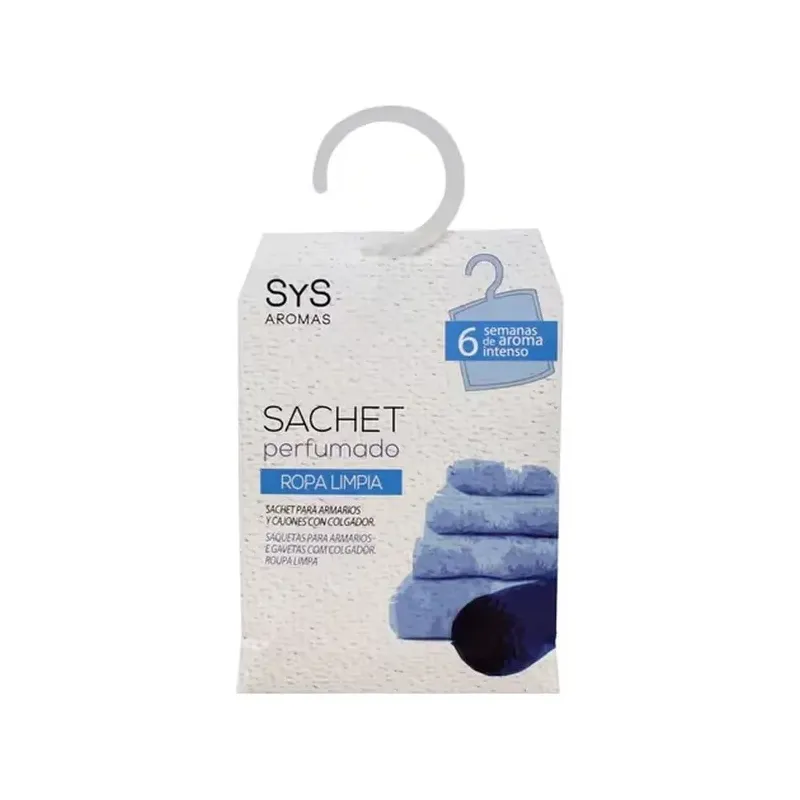 SACHET PERFUMADO SYS 12 g. ROPA LIMPIA 12 g.