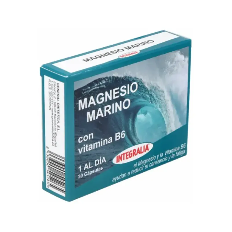 MAGNESIO MARINO CON VITAMINA B6 30 CAP