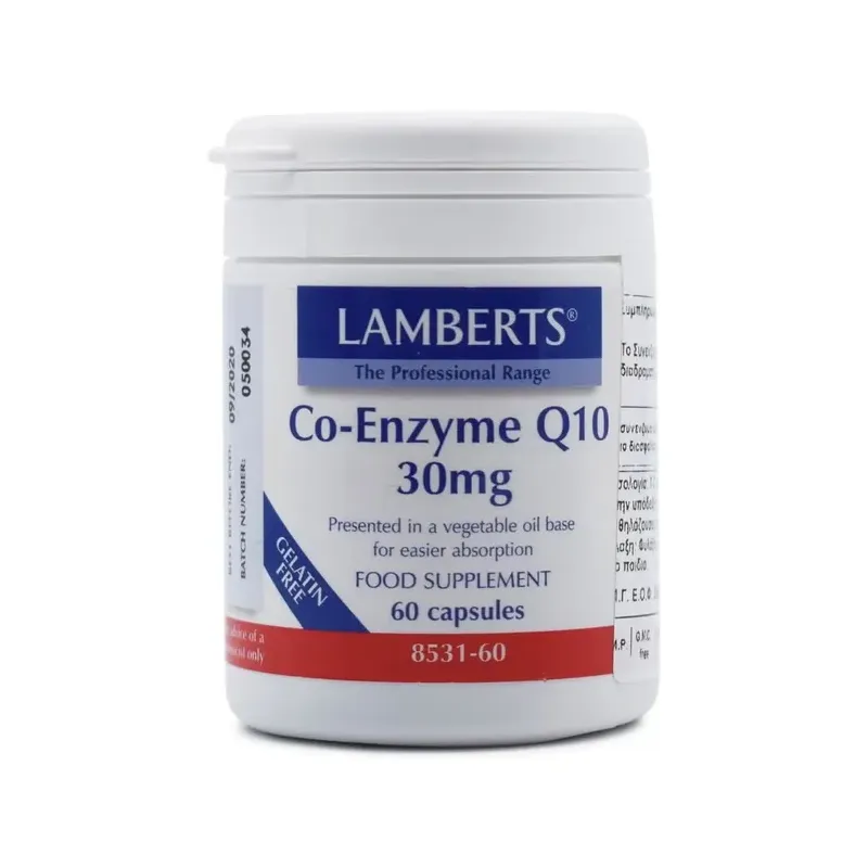 CO-ENZIMA Q10 30MG - 60 CAPS. OTROS NUTRIENTES