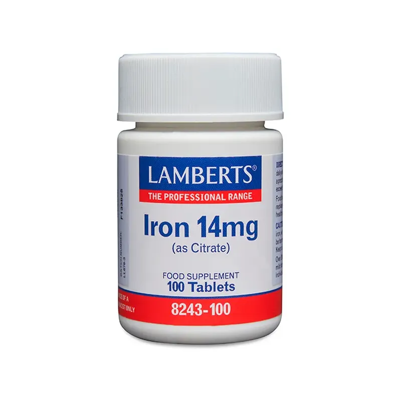 HIERRO CITRATO 14MG100T