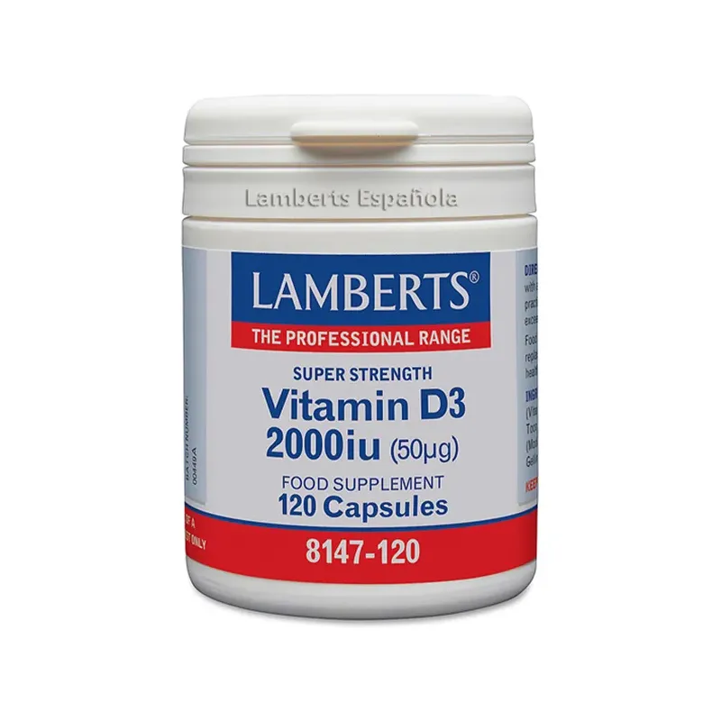 VITAMINAD 2000 UI(50 ?G)-120 CAPS. VITAMINAS