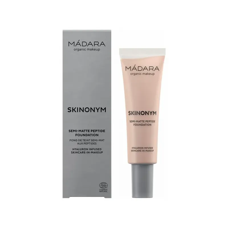 SKINONYM BASE SEMIMATE DE PÉPTIDOS, #40 SAND, 30ML