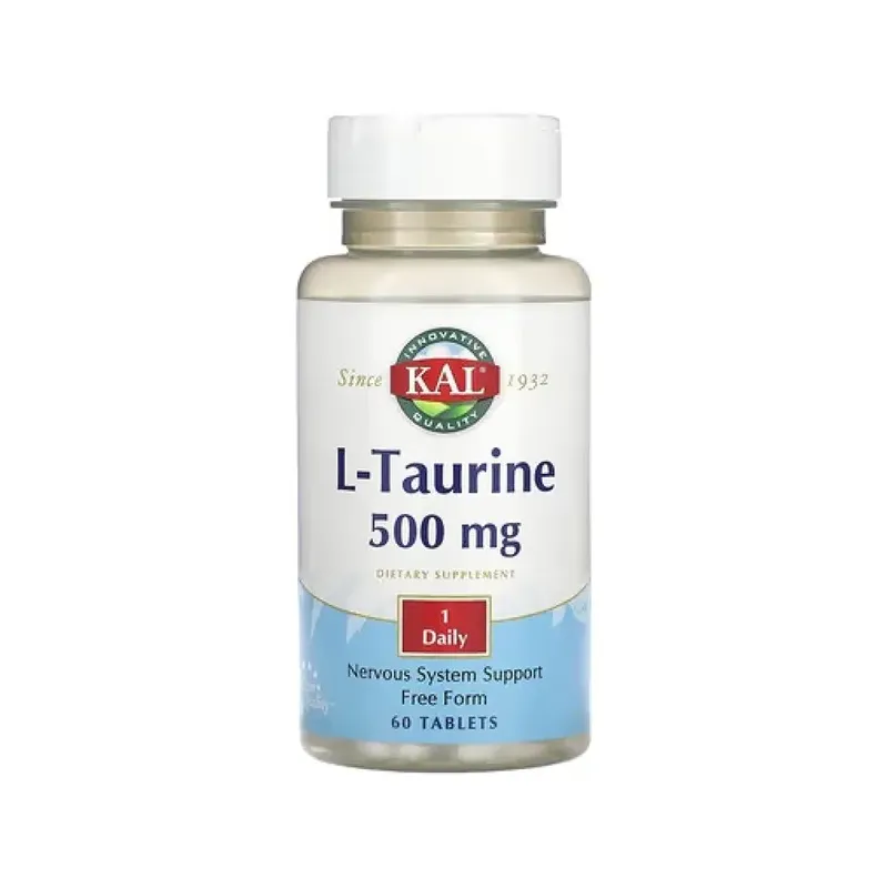 L-TAURINE 500 MG - 60 COMPRIMIDOS