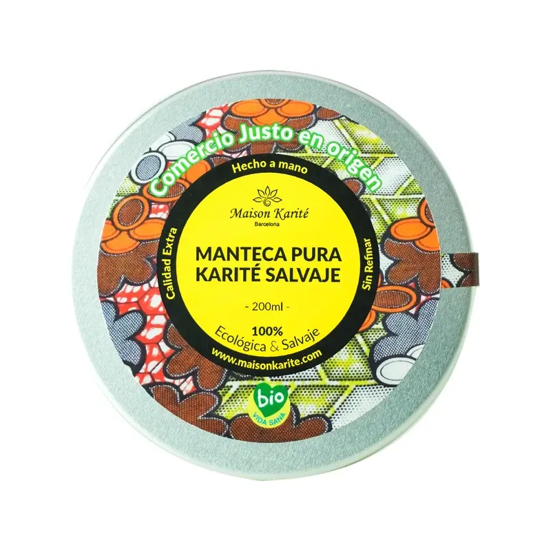 MANTECA DE KARITE SALVAJE 200ML MAISON KARITE
