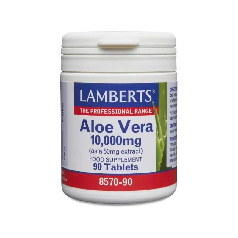 ALOE VERA 10.000MG  90 TABS. HIERBAS