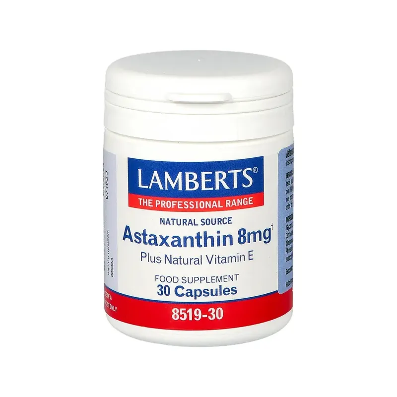 ASTAXANTINA 8 MG CON VITAMINA E 30 CAPS. - OTROS NUTRIENTES