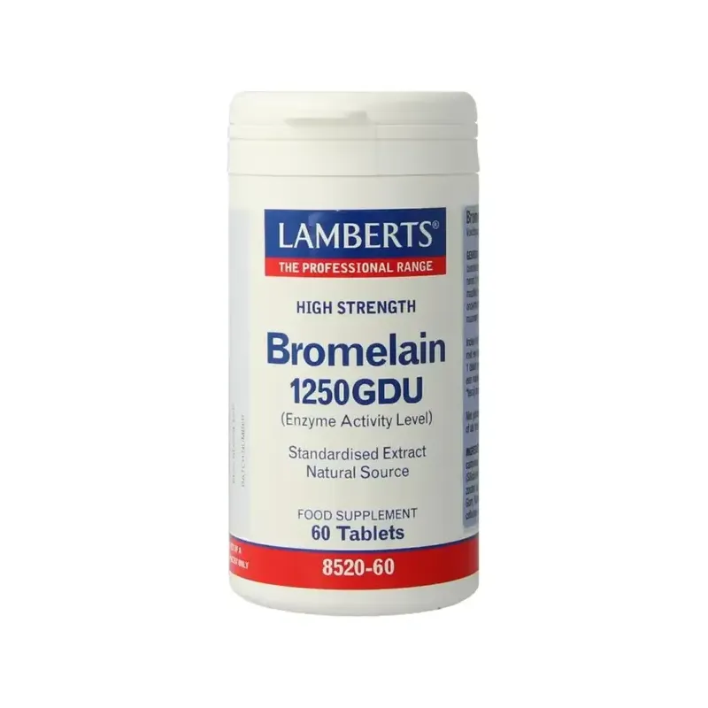 BROMELINA 1250 GDU - 60 TABS. OTROS NUTRIENTES