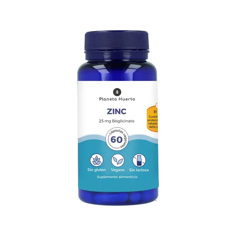 BISGLICINATO DE ZINC 60 CAPS.