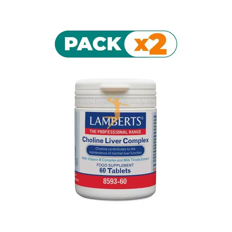 CHOLINE LIVER COMPLEX - 60 TABS. HIERBAS
