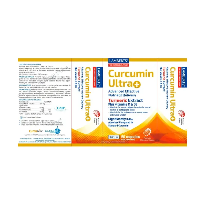 CURCUMIN ULTRA 60CAP