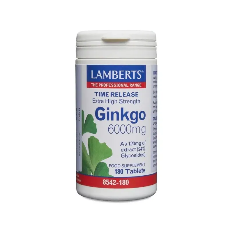 GINKGO BILOBA 6000MG 180TAB.