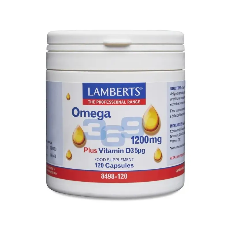 OMEGA 369 VIT D3 120CAP