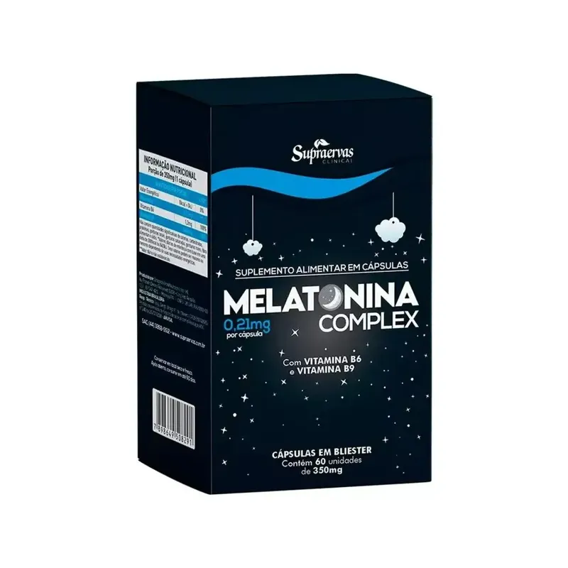 MELATONINA COMPLEX 60 CAPS.