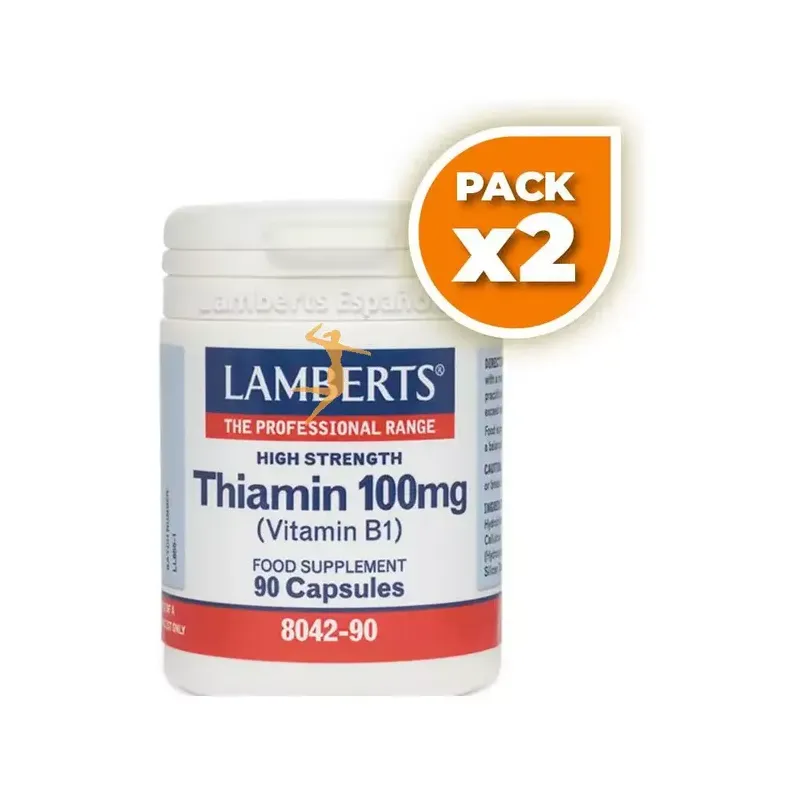 TIAMINA 100MG (VIT B1) 90 CAPS VITAMINAS