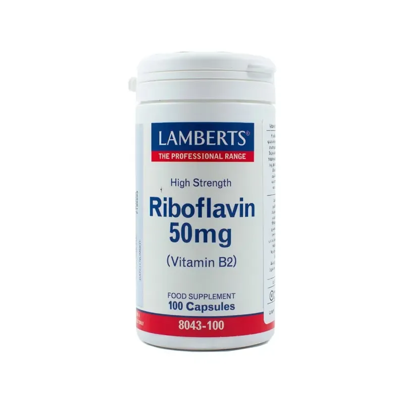 VITAMINA B 2  50MG 100CPS