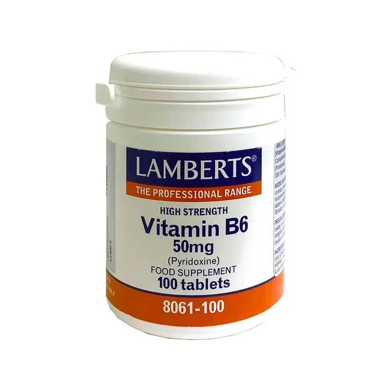 VITAMINA B 6  50MG  100TAB.